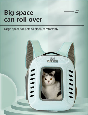 Cat Backpack Carrier - Clear Vision Backpack | GROOMY