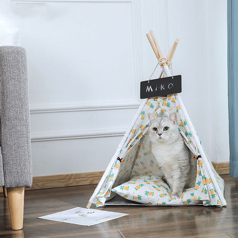 Cat Teepee - Indoor House for Pets