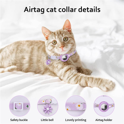 AirTag Cat Collar - GPS Finder & Anti-Lost | GROOMY