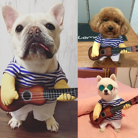 Pet Guitar Costume- Groomy