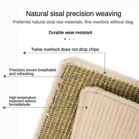 Cat Scratcher - Sisal Mat Board | GROOMY