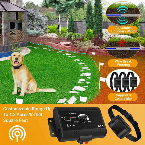 Wireless Electric Dog Fence Collar | GROOMY