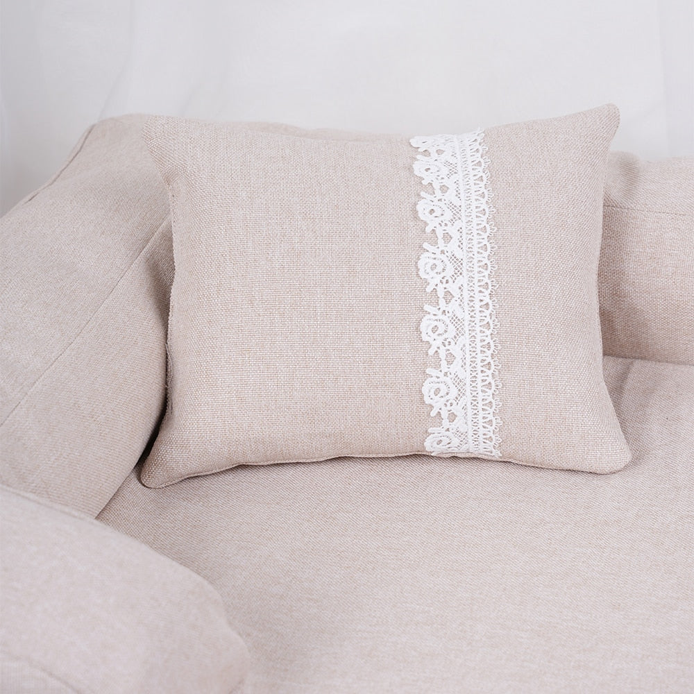 Dog Sofa Bed w/ Washable Plush Cushion