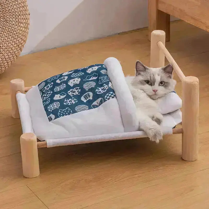 Wooden Cat Bed Hammock-image-52