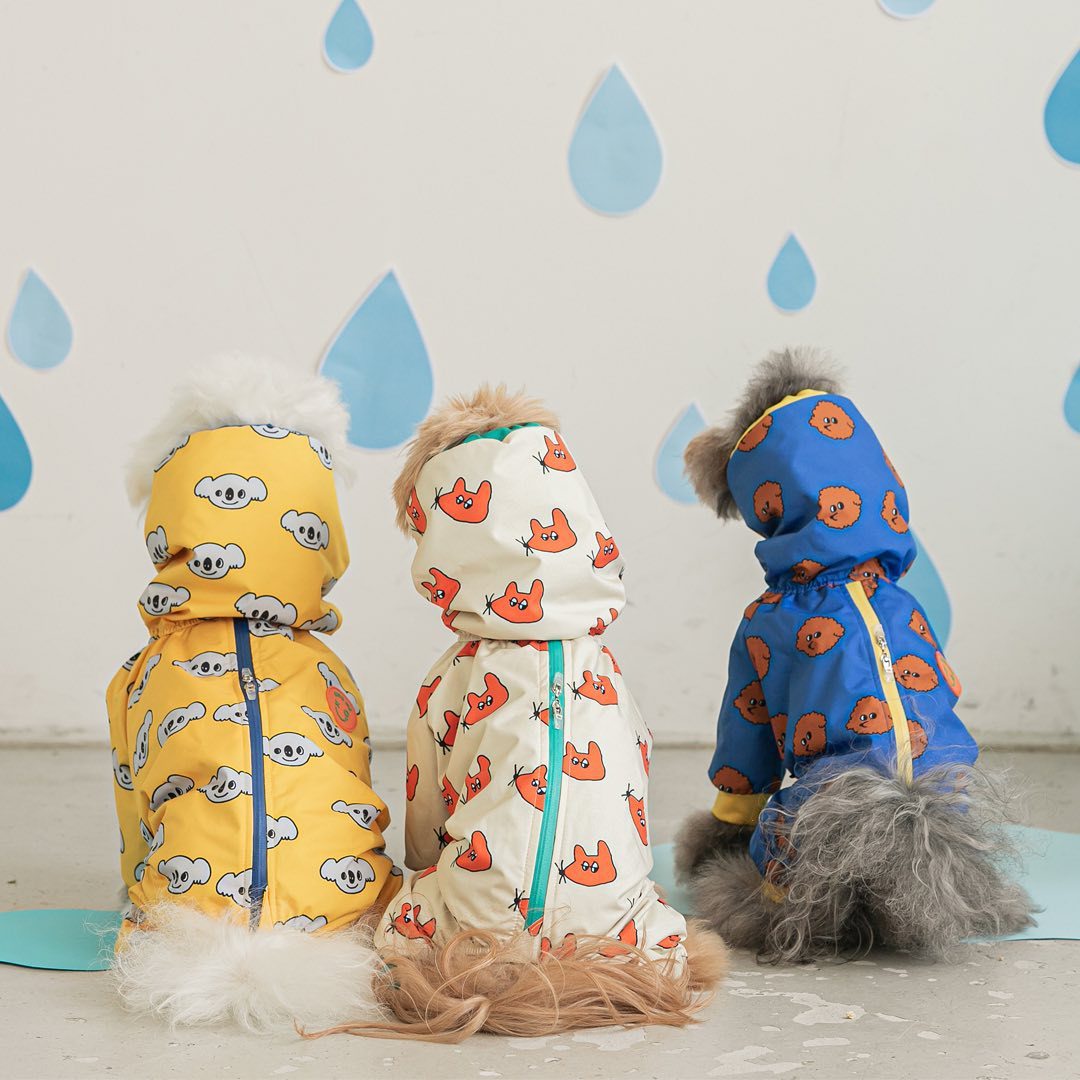 Small Dog Raincoat - Waterproof Jacket