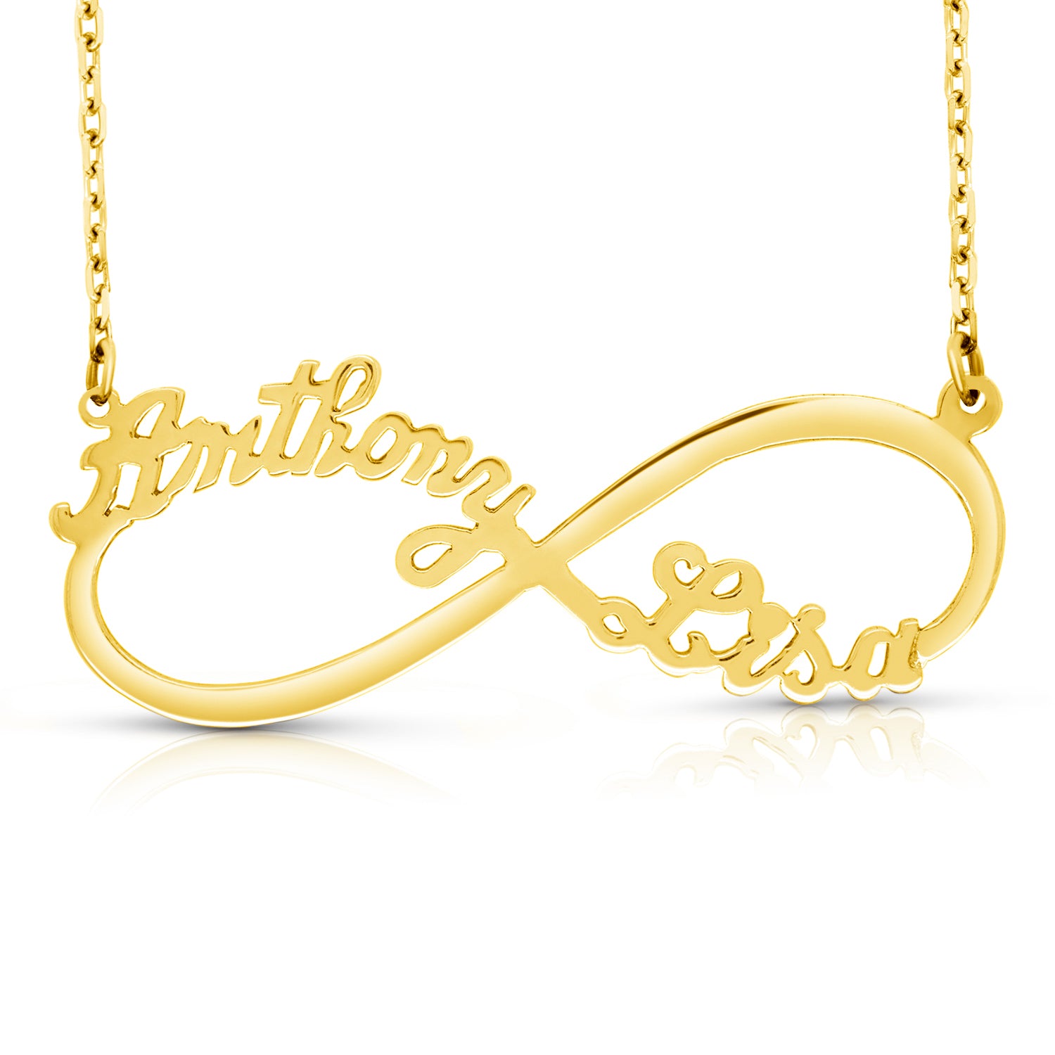 Anthony sales name necklace