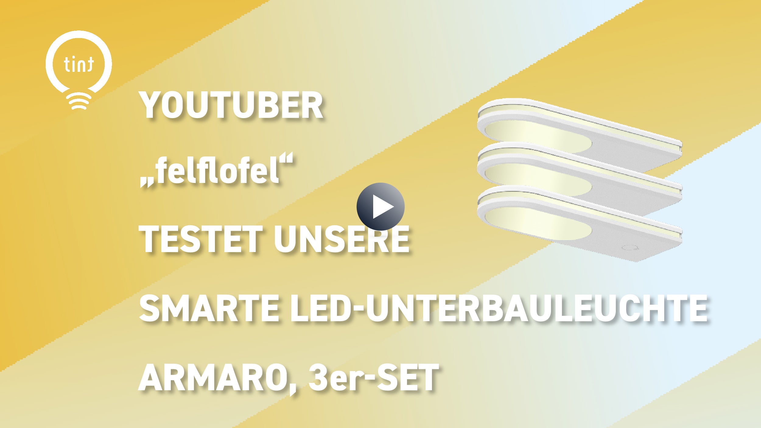 Video: tint. Smartes Licht felflofel Test LED-Unterbauleuchten Armaro