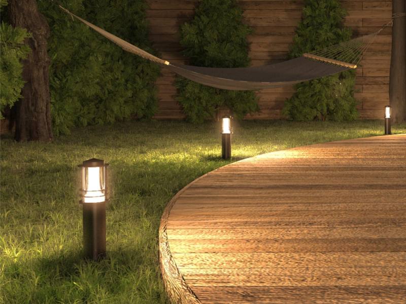 LED Wegbeleuchtung für Grundtsück und Garten