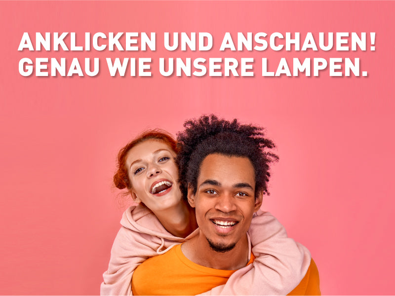 Das sagen andere Videos: Anklicken und anschauen! Genau wie unsere Lampen.