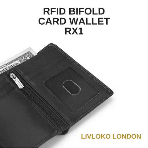 RFID Bifold Card Wallet RX1