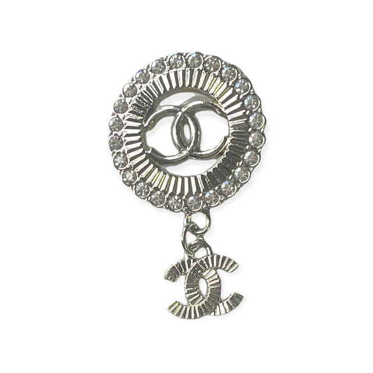 Silver Versace Luxury Inspired Bling Croc Charms