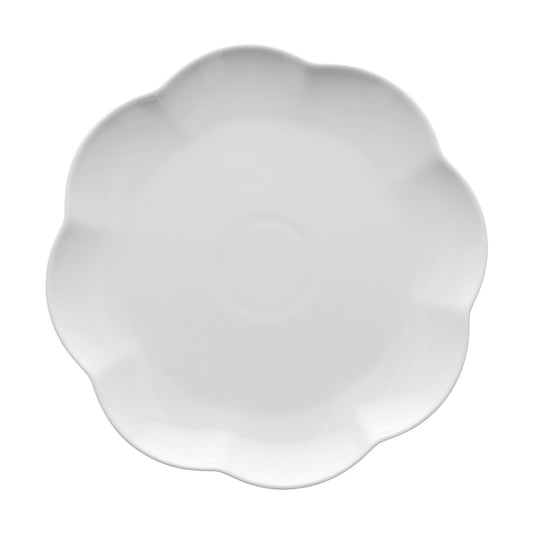 Scalloped Dessert Plate