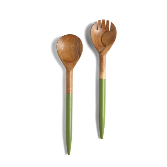 Staub Olive Wood Spoon & Spatula Set