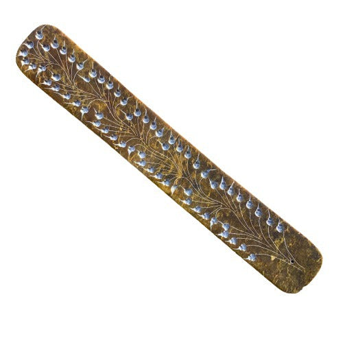 STONE INCENSE LONG TRAY – OLIVE BRANCH COLLECTION