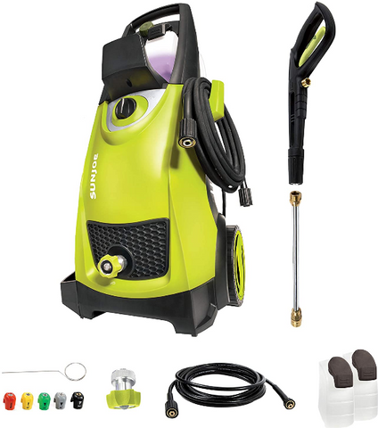 Power washer for cleaning microgreen trays