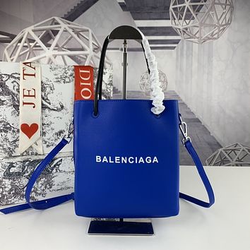 Balenciaga Newest Popular Women Leather Handbag Tote Crossbody S