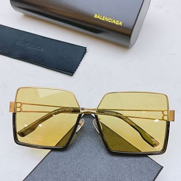 Balenciaga Popular Womens Mens Fashion Shades Eyeglasses Glasses Sunglasses 0516-12