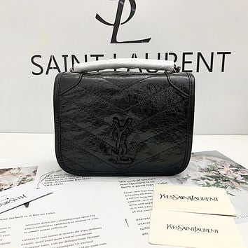 ysl women leather shoulder bags satchel tote bag handbag shoppin