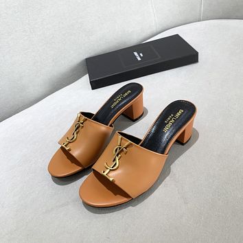 YSL Womens Popular Summer Flats Slipper Sandals Shoes 06054-6