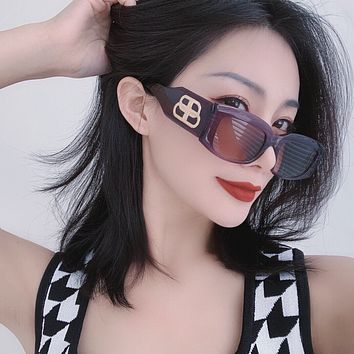 Balenciaga Fashion Woman Summer Sun Shades Eyeglasses Glasses Su