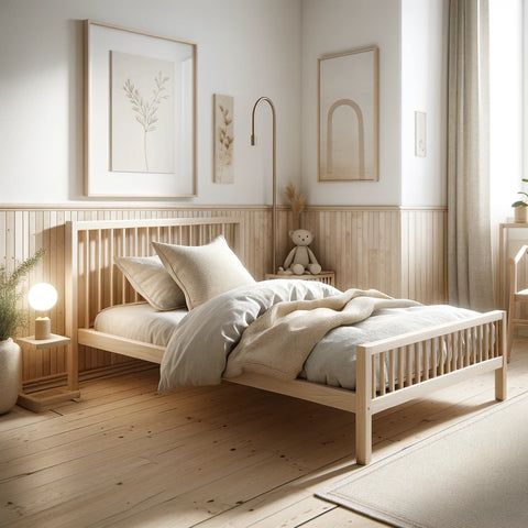Scandinavian design of kid's beds is renowned for its minimalist approach.
