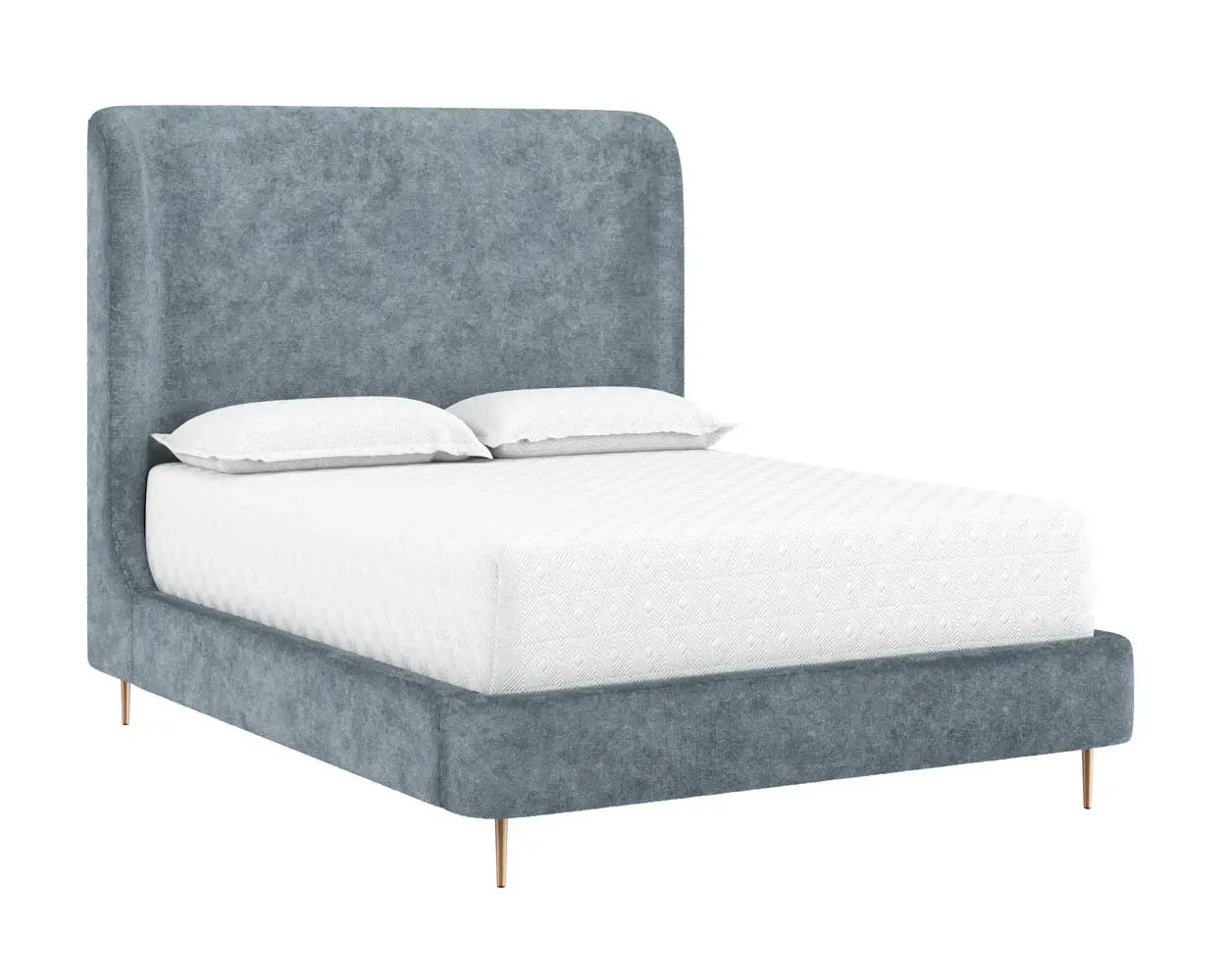 Bergen French Blue Tierra Queen Bed