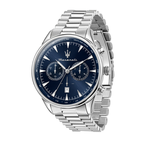 Sfida Chrono Watch - Blue (R8871640004) Dial – Maseratistore