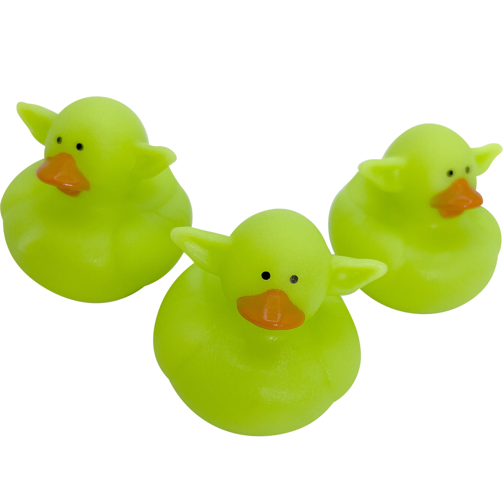 Green Rubber Duck Bath Toy – Mushroom & Co. - Natural Rubber Toys