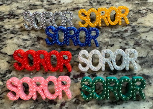 Soror Pearl Pin - Uniquely Greek Kreations