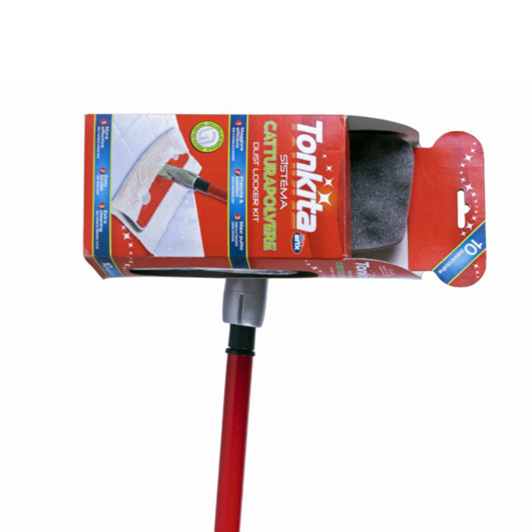 Dust Locker Sweep Starter Kit ( Mop+10 Dry Cloth Refills)