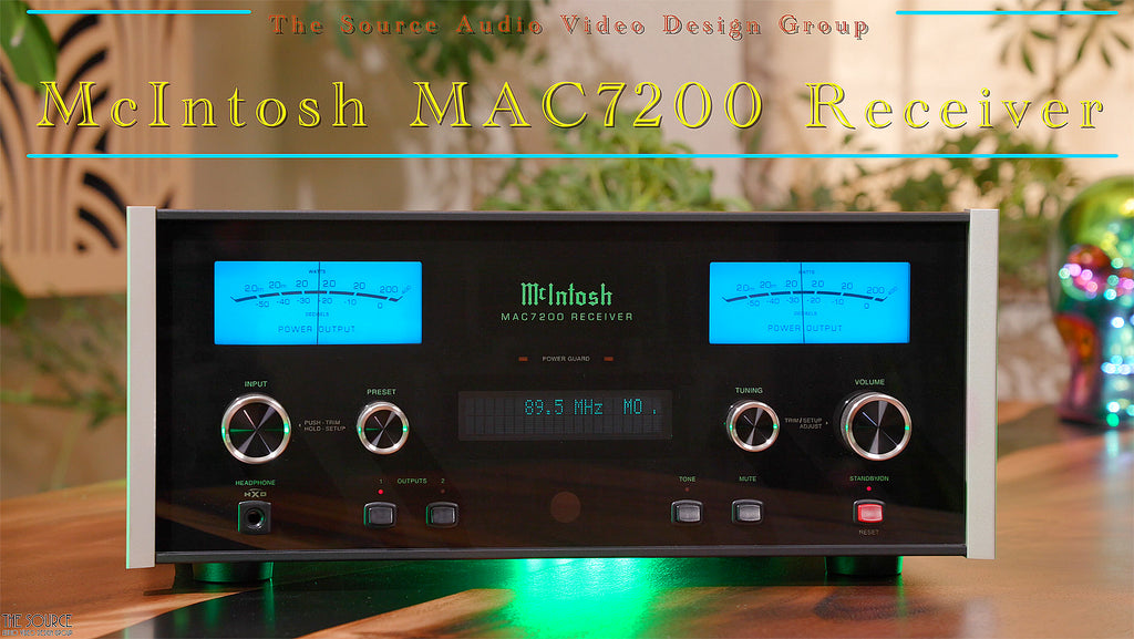 McInstosh MAC 7200 Receiver Los Angeles McIntosh Dealer TSAV