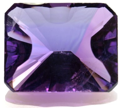 AMETHYST Concave cut 7.1×9.0㎜ 1.72ct Brazil