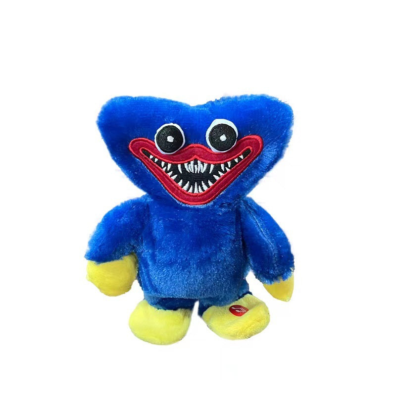 Poppy Playtime Plush Toy Huggy Wuggy Toys 18cm Singing Walking Stuffed ...