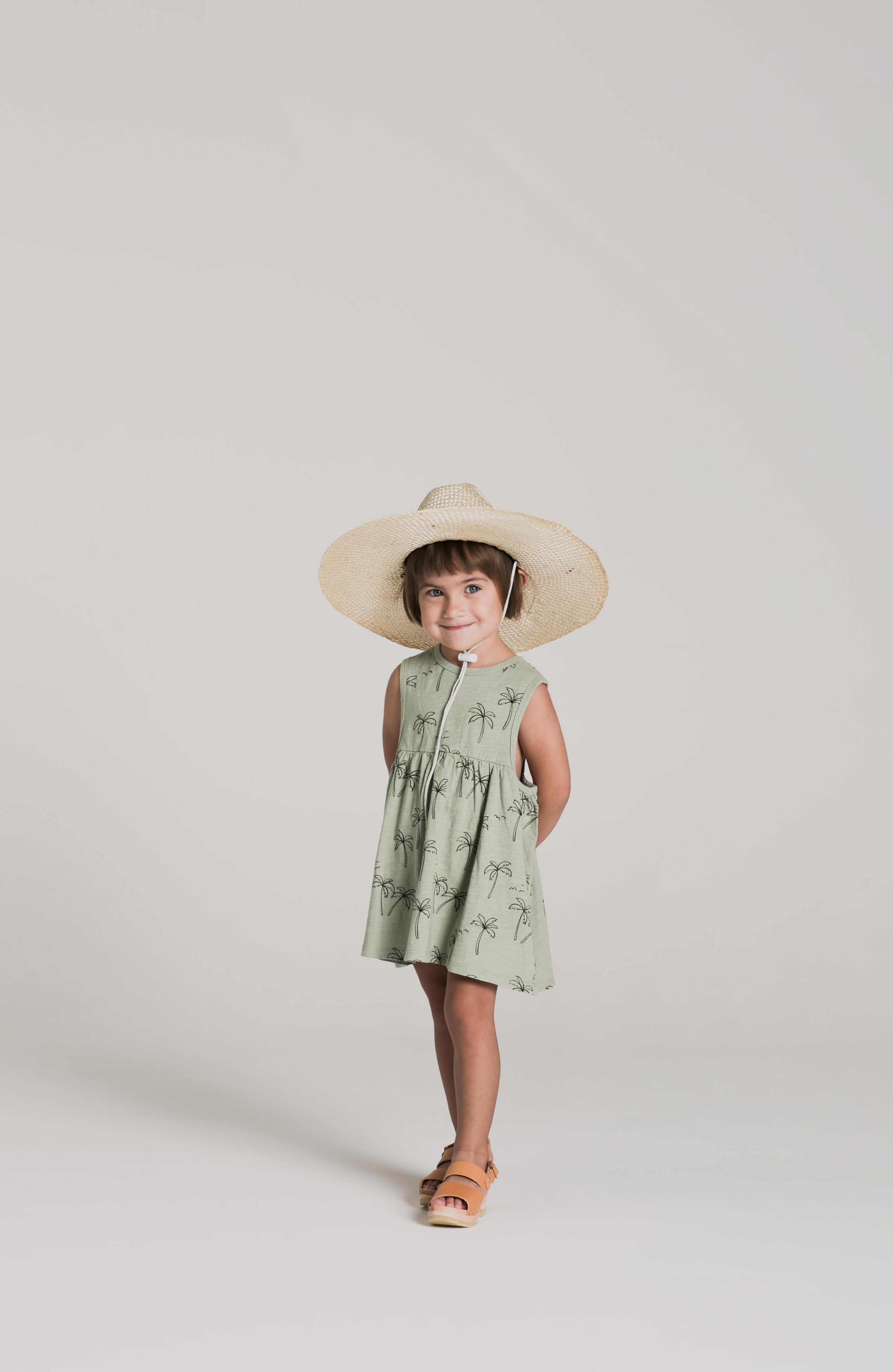 Rylee and Cru Layla Mini Dress - Palm Trees