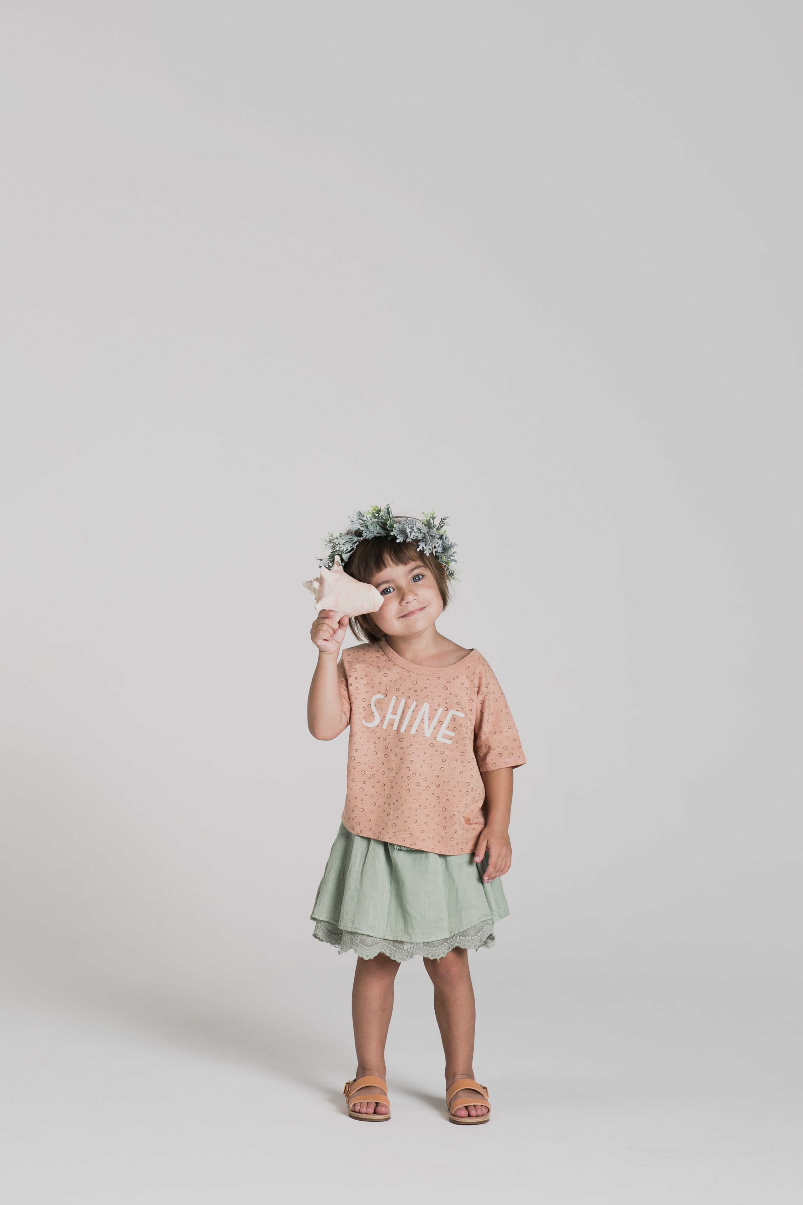 Rylee and Cru Mini Skirt - Seafoam