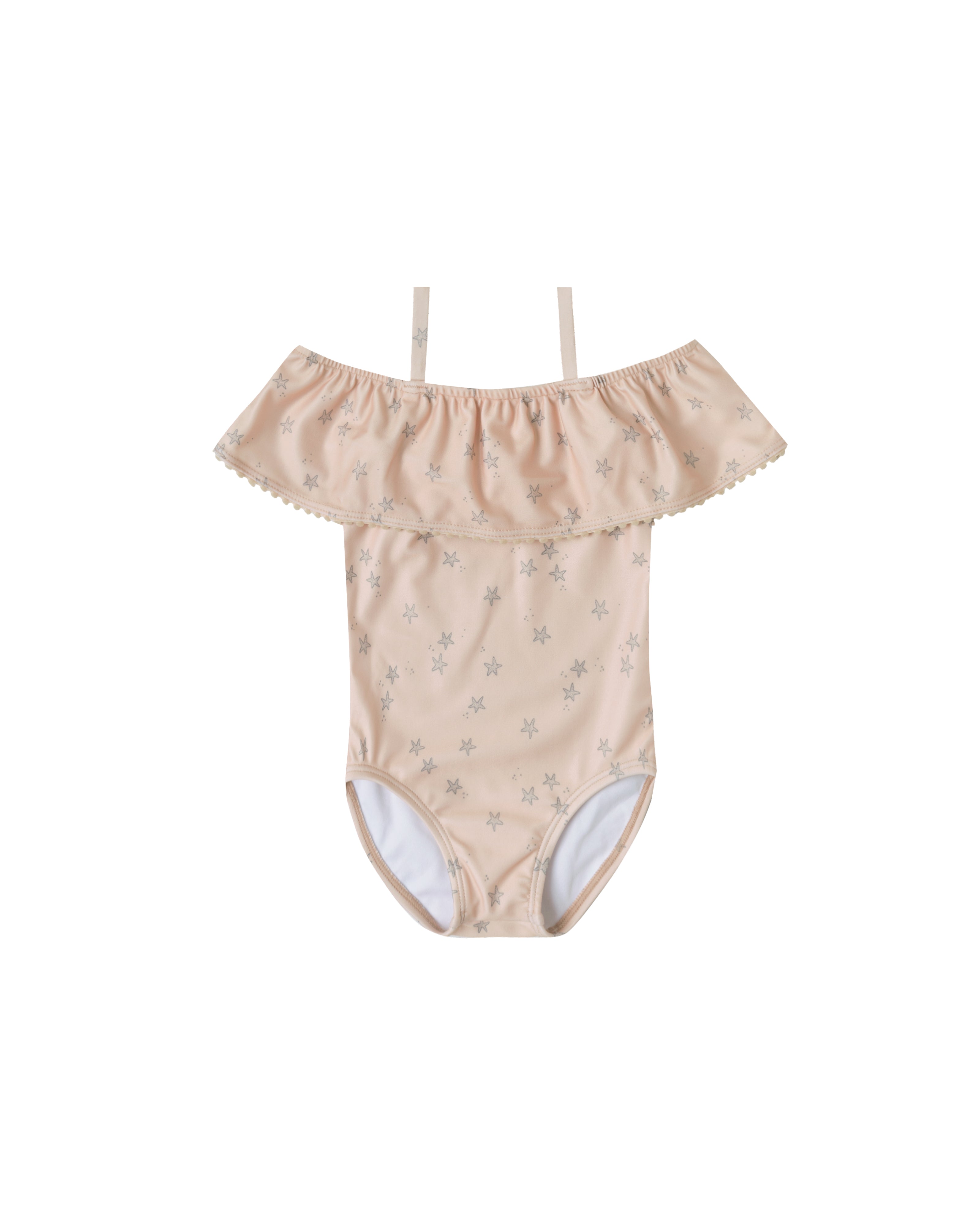 Rylee and Cru Off The Shoulder Onepiece Swimsuit - Starfish