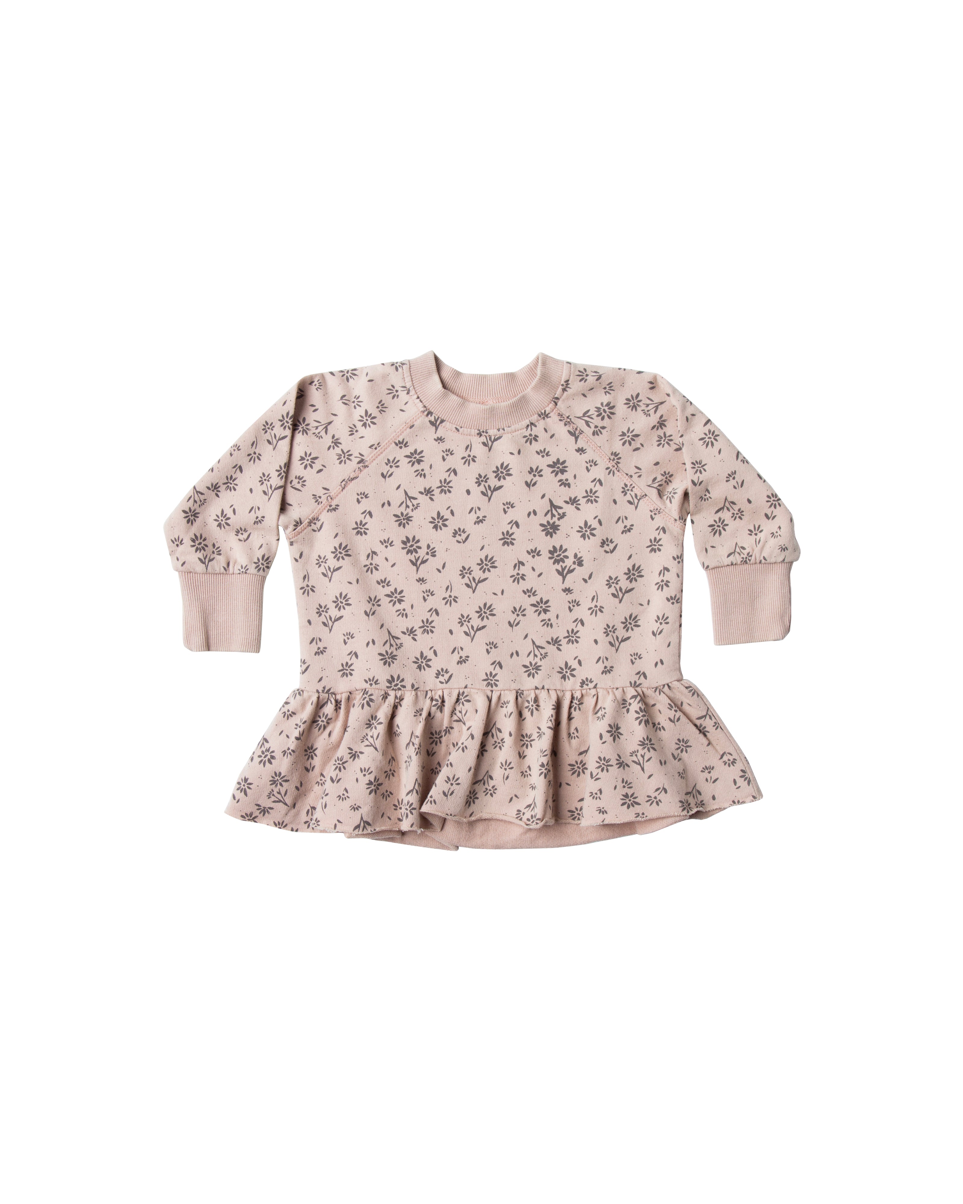 Rylee and Cru Peplum Sweater - Blossom