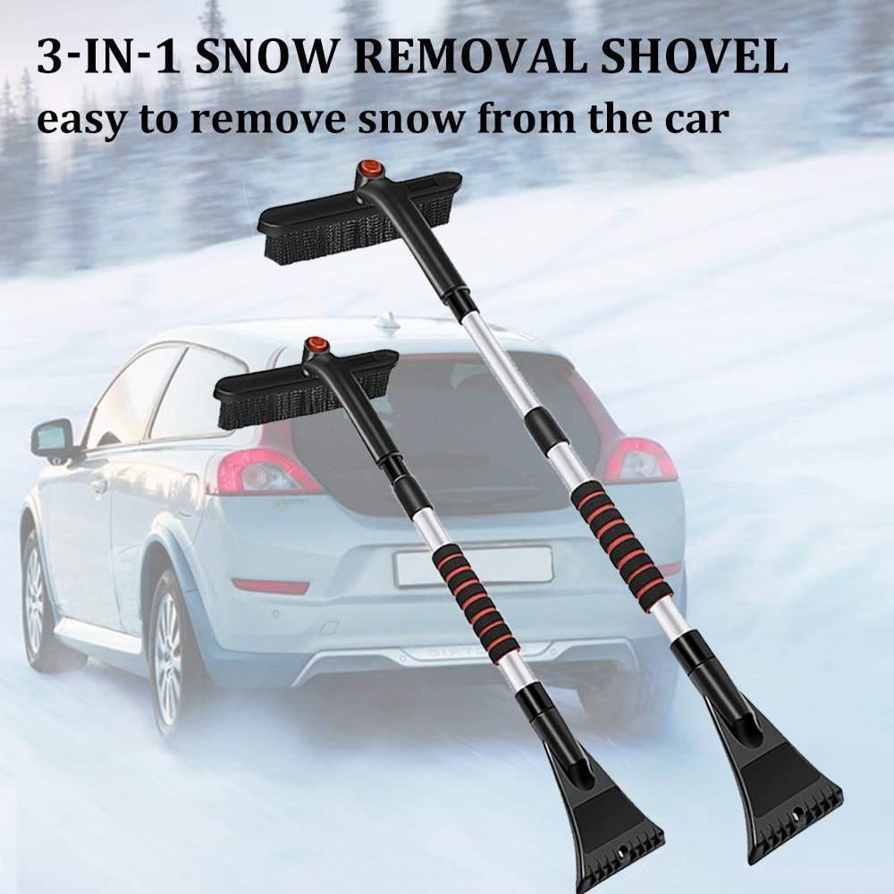 Snow Brush and Detachable Ice Scraper - Bursametro