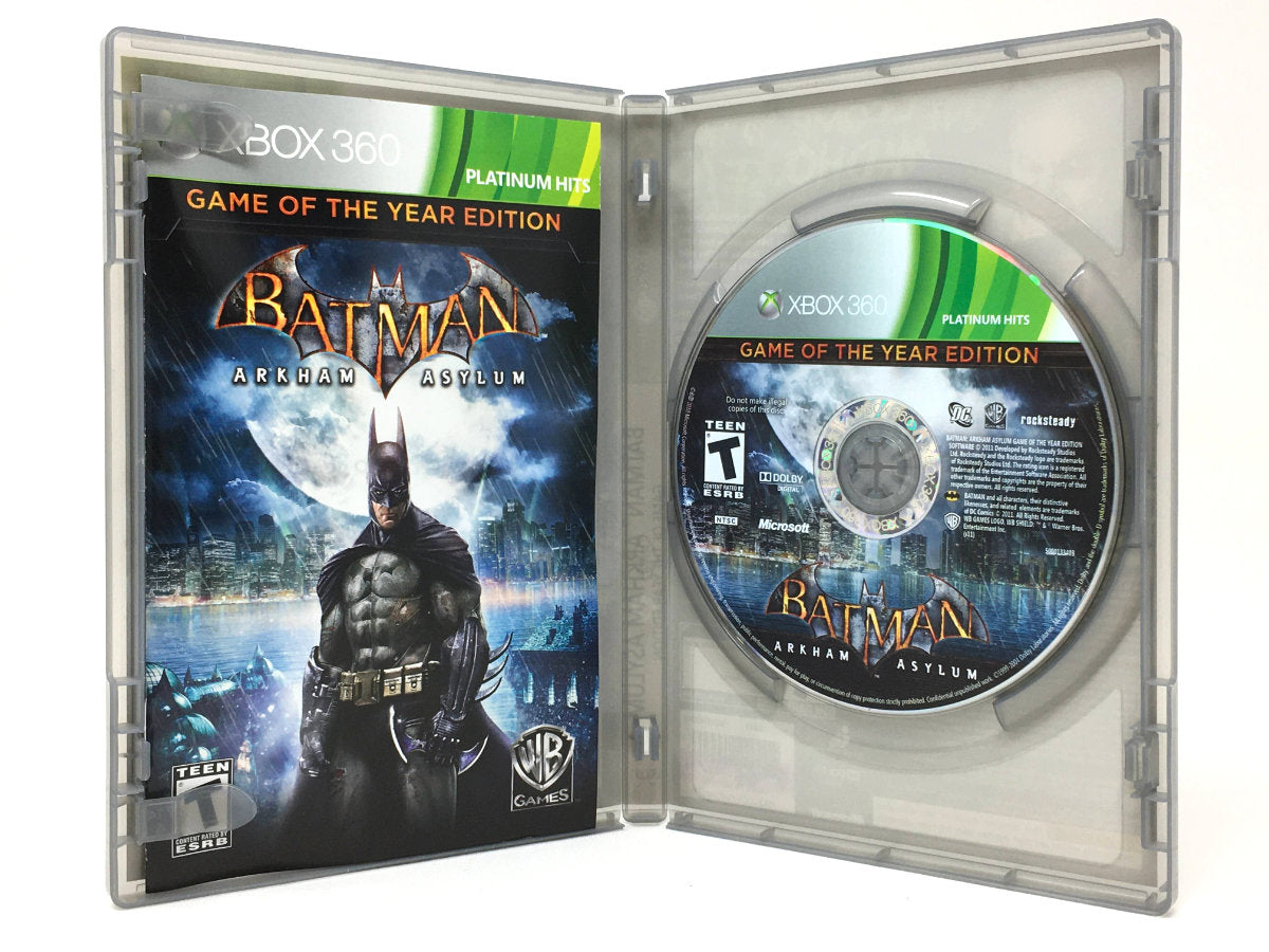 Batman: Arkham Asylum Game of the Year Edition • Xbox 360 – Mikes Game Shop