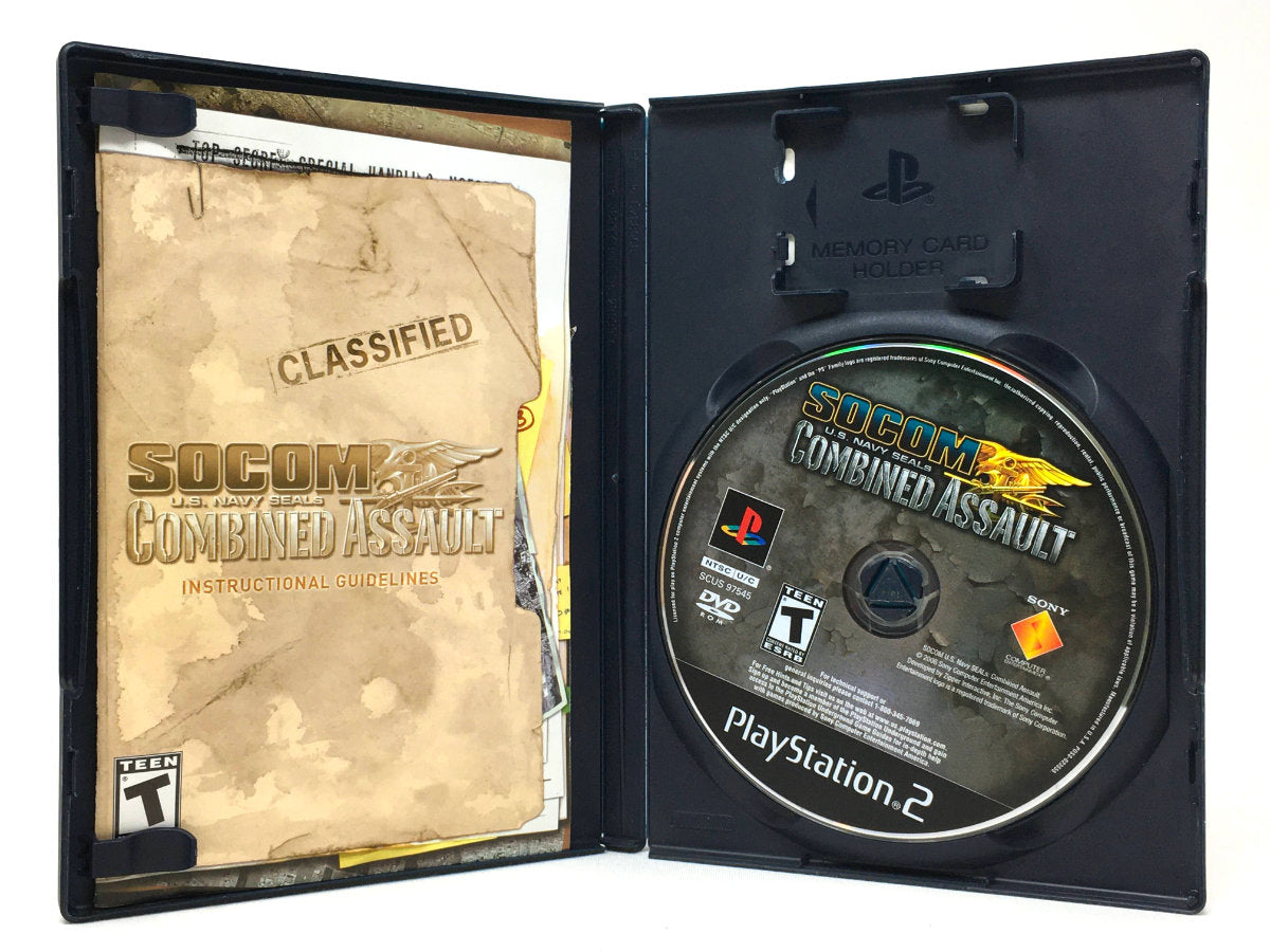 Socom U S Navy Seals Combined Assault Ps2 Mikes Game Shop