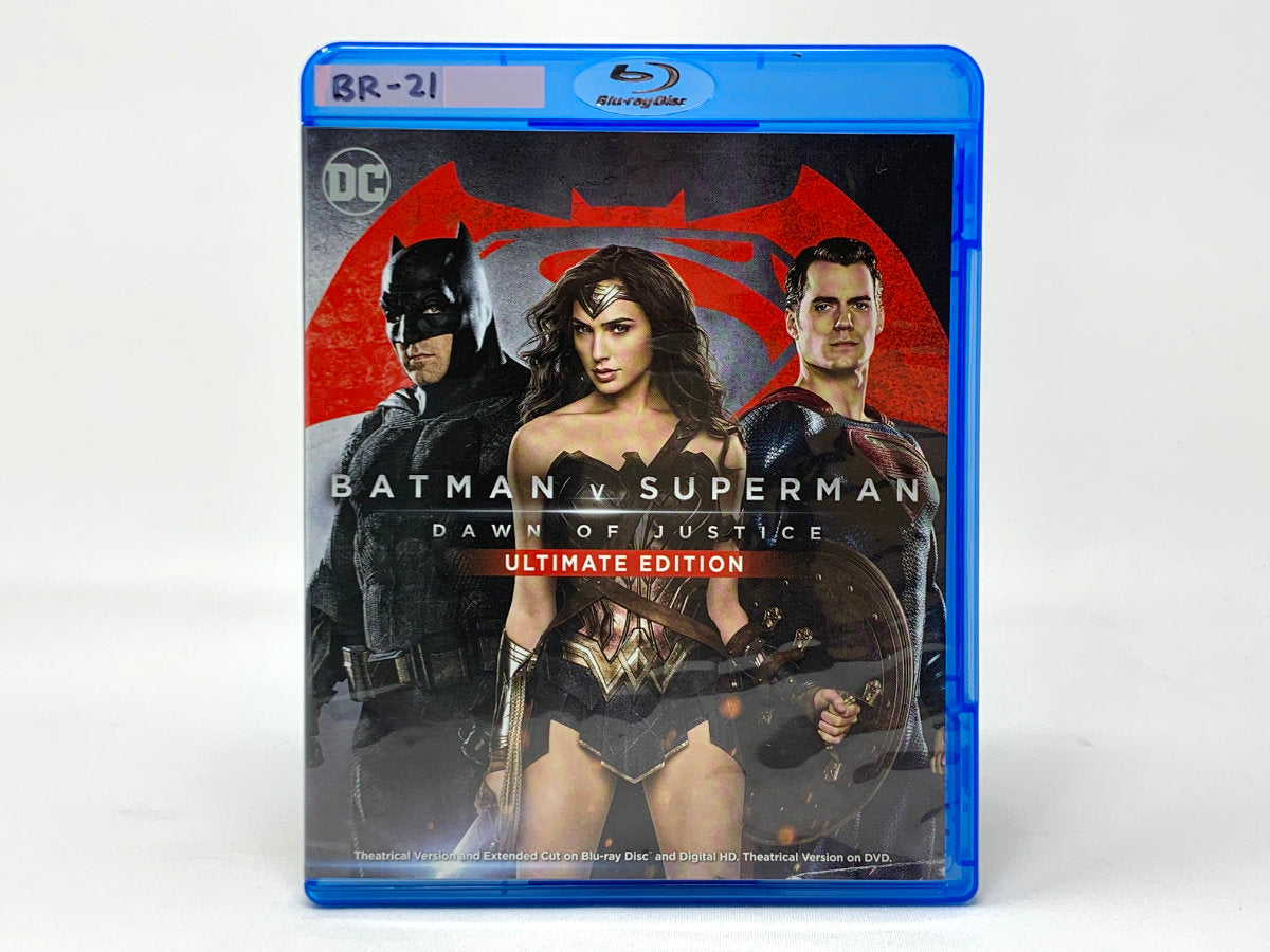 Batman v Superman: Dawn of Justice Ultimate Edition • Blu-ray+DVD – Mikes  Game Shop