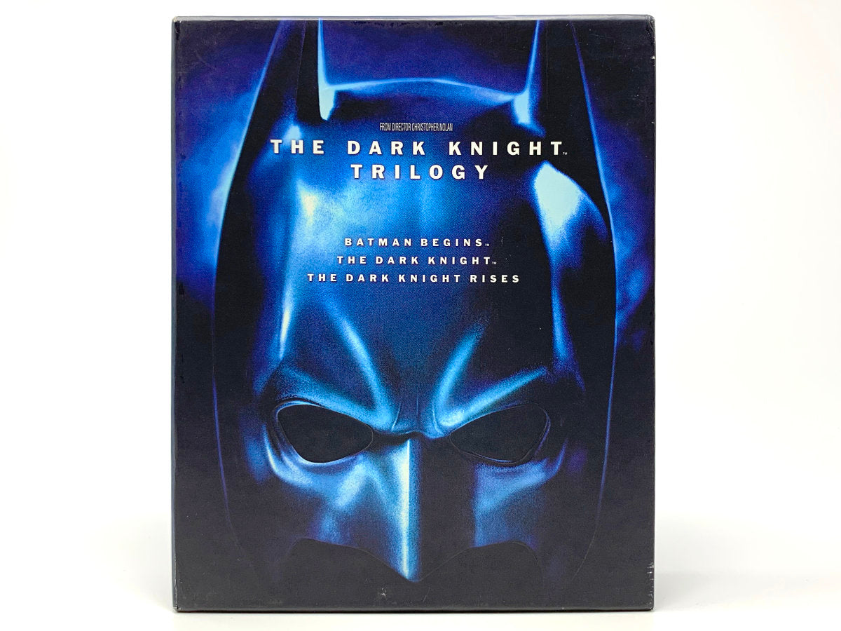 The Dark Knight Trilogy Box Set: Batman Begins + The Dark Knight + The –  Mikes Game Shop