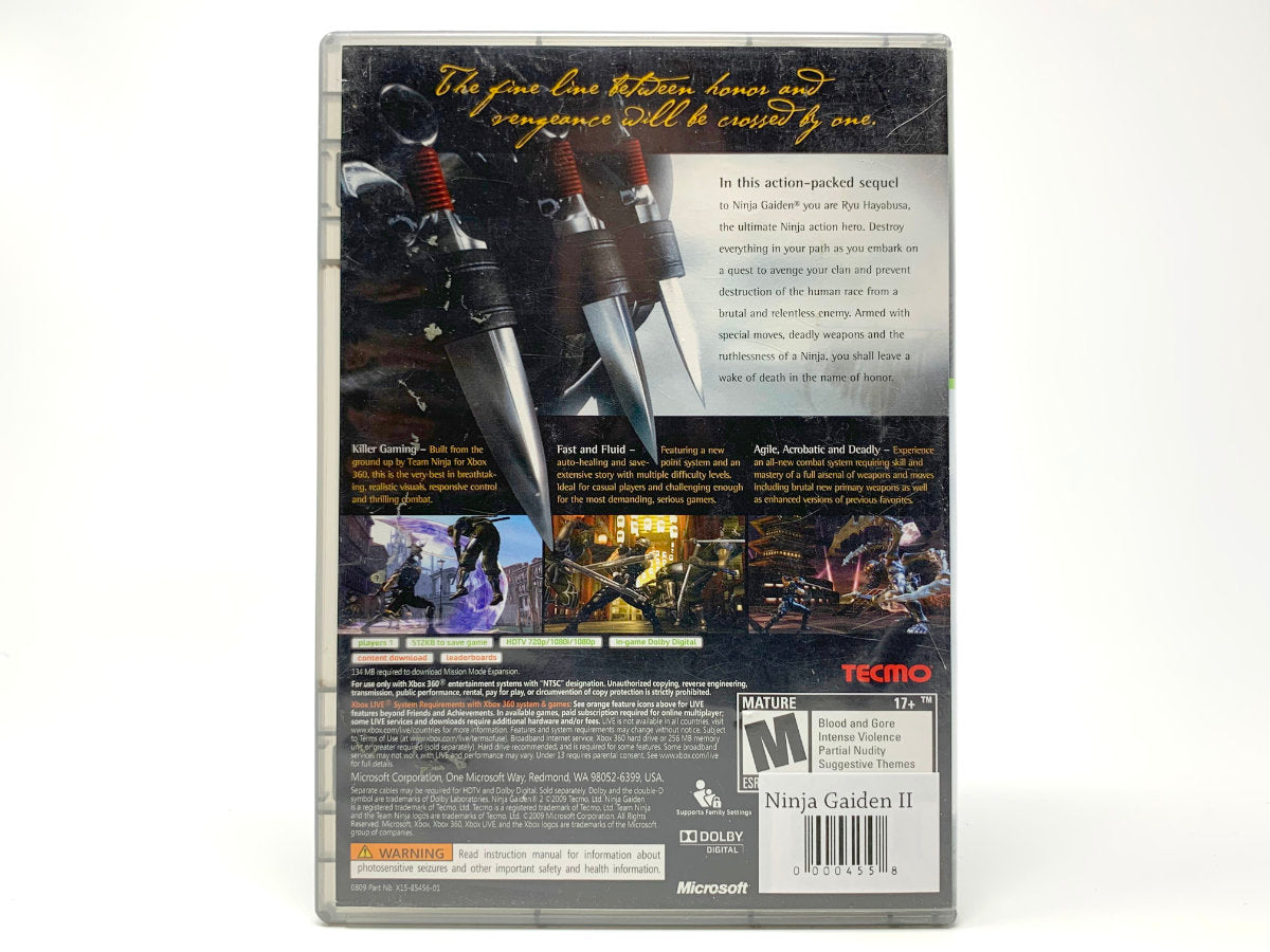 Ninja Gaiden II - Platinum Hits • Xbox 360 – Mikes Game Shop