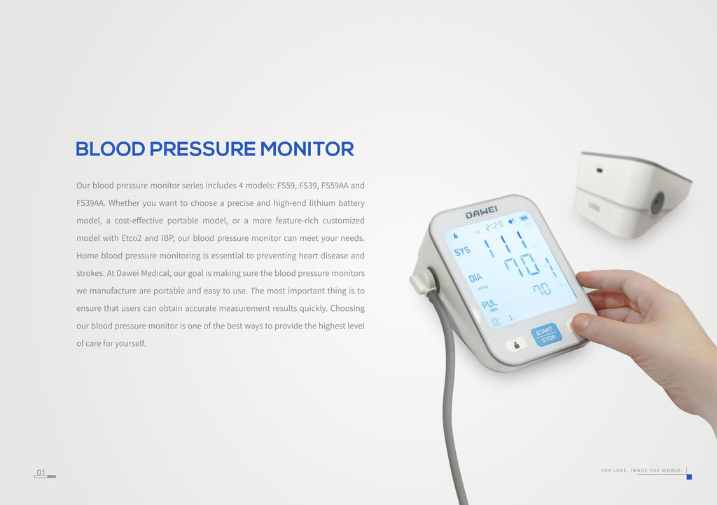 DAWEI-Blood Pressure Monitors -2