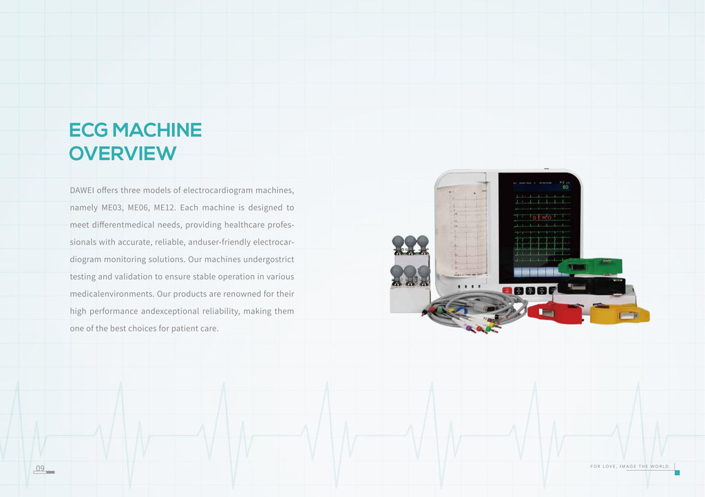 Appareil ECG médical Dawei 12 canaux