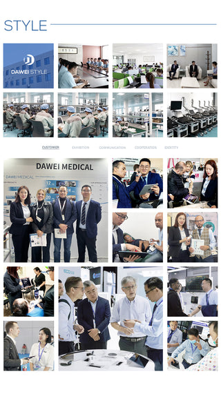 Ubicada en Xuzhou, provincia de Jiangsu, Dawei Medical (Jiangsu) Co., Ltd. es un conocido fabricante y proveedor de servicios de dispositivos médicos nacionales, una empresa nacional de alta tecnología, una empresa de base tecnológica, una empresa honesta y un miembro. del excelente catálogo de productos médicos nacionales.<br data-mce-fragment="1">Desde su creación en 2006, la empresa se ha dedicado al desarrollo innovador y la fabricación de productos de imágenes por ultrasonido, electrocardiógrafos digitales y radiología digital. Contamos con más de 50 modelos de productos médicos en 5 categorías principales, incluido el sistema de diagnóstico por ultrasonido Doppler en color completamente digital, ultrasonido en blanco y negro completamente digital, máquina de electrocardiograma digital, monitor de paciente y radiografía digital. La empresa ha pasado la certificación del sistema de calidad ISO13485:2012 y la certificación de calidad europea CE y todos los productos han obtenido el certificado de registro de dispositivos médicos (CFDA) de la República Popular China.<br data-mce-fragment="1">Dawei ha estableció 3 centros de investigación y desarrollo de tecnología en Shanghai, Shenzhen y EE. UU., y ha obtenido más de 100 patentes de tecnología de productos y derechos de propiedad intelectual independientes.<br data-mce-fragment="1">Con sede en China, Dawei tiene una presencia global perspectiva. Dawei ha establecido sucursales u oficinas en 27 provincias, ciudades y regiones autónomas de China, y oficinas de marketing en el extranjero en India, Indonesia y Brasil.<br data-mce-fragment="1">Hasta la fecha, la red de servicios y marketing de Dawei ha tomó forma, con productos vendidos en más de 100 países y regiones de todo el mundo y beneficiando a casi 100.000 usuarios médicos.