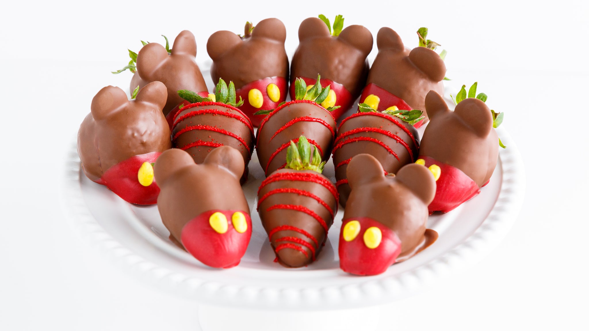 Chocolate Covered Strawberry Mickey Mouse Bash Treats