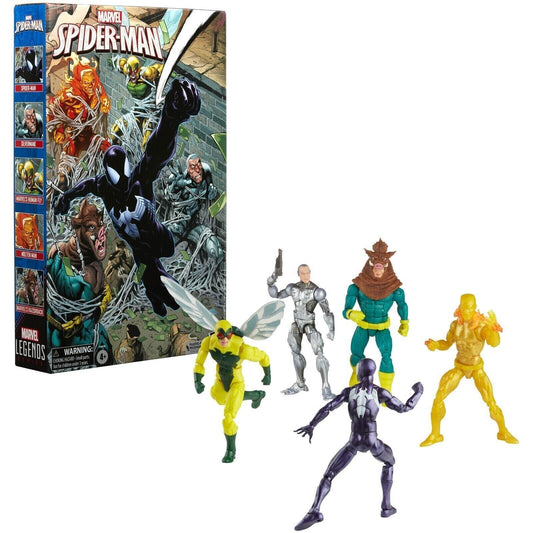 Marvel Legends Series Spider-Man 60th Anniversary Marvelâ€™s Silk and  Doctor Octopus 2-Pack 6-inch Action Figures, 9 Accessories (  Exclusive)