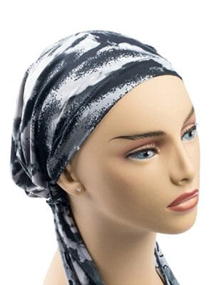 woman with a turban on