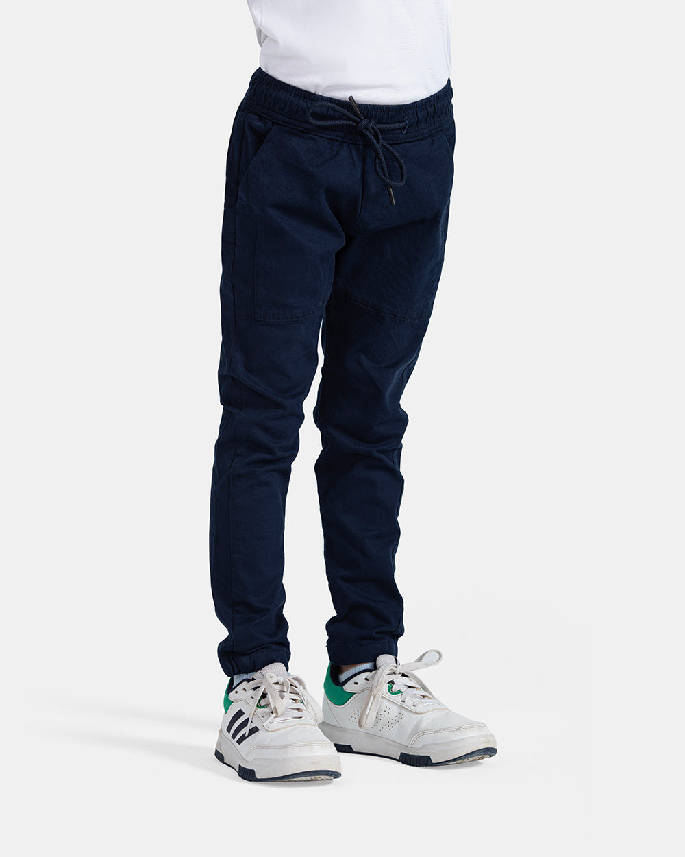 Navy Gabardine Pants Jogger